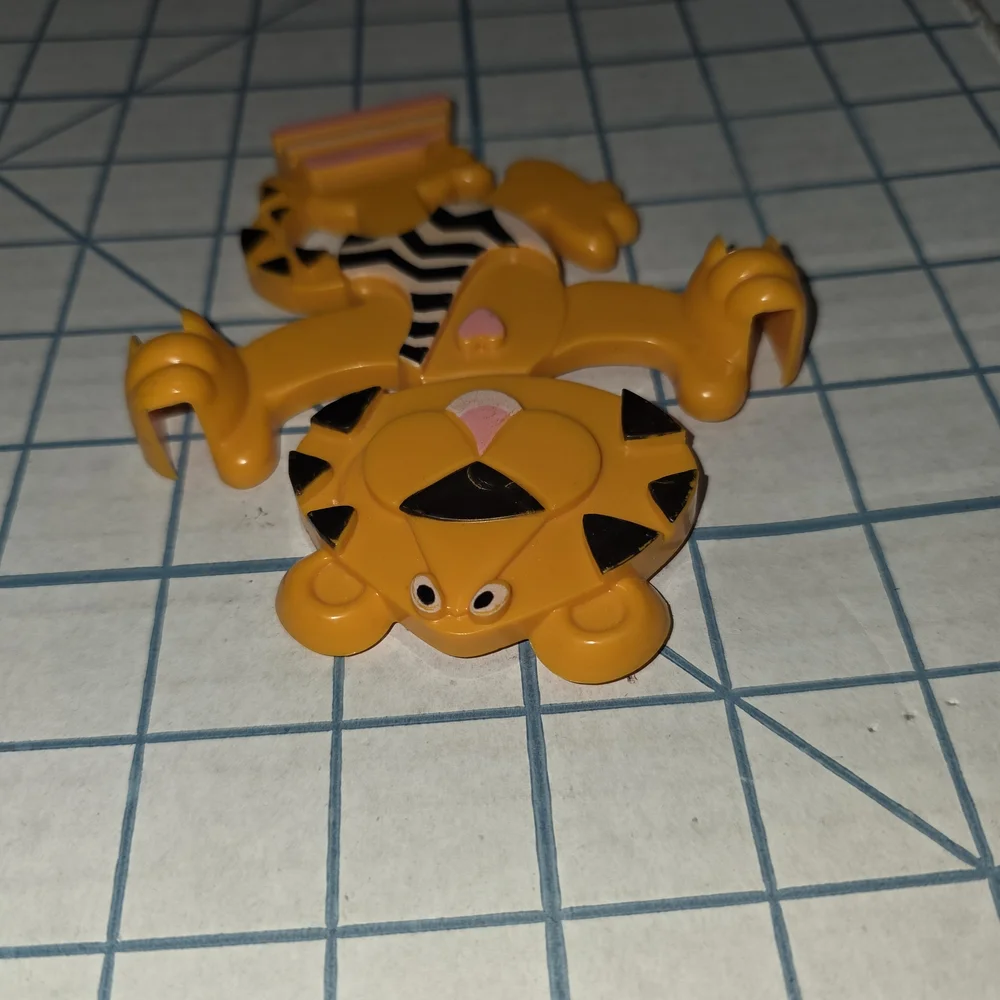 Vintage Toofie Tiger Toothbrush Holder by Avon, 1970s, Preloved, No Box